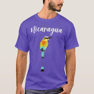 Nicaragua Guardabarranco Nicaraguan Bird Nica T-shirt