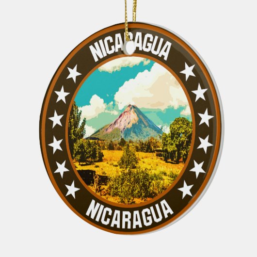 Nicaragua Keramisch Ornament (Links)