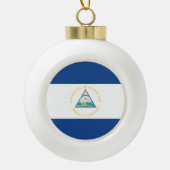 Nicaragua Keramische Bal Ornament (Voorkant)