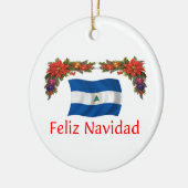 Nicaragua Kerstmis Keramisch Ornament (Links)