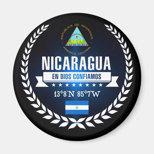 Nicaragua Magneet (Voorkant)