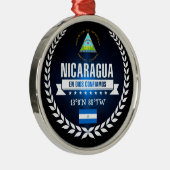 Nicaragua Metalen Ornament (Rechts)