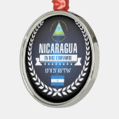 Nicaragua Metalen Ornament (Links)