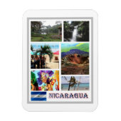Nicaragua - Mosaic - Magneet (Verticaal)