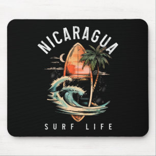 Nicaragua Nica Surf Vintage Surfen Surfer Muismat