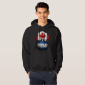 Nicaragua Nicaraguan Canadian Canada Tree Roots Hoodie (Voorkant volledig)