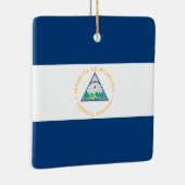 Nicaragua (Nicaraguan) Vlag Keramisch Ornament (Rechts)