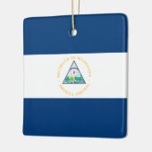 Nicaragua (Nicaraguan) Vlag Keramisch Ornament (Links)