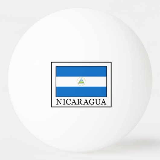 Nicaragua Pingpongbal (Voorkant)