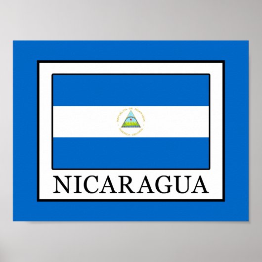 Nicaragua Poster (Voorkant)