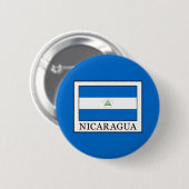 Nicaragua Ronde Button 5,7 Cm (Voorkant /achterkant)