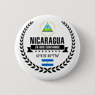 Nicaragua Ronde Button 5,7 Cm