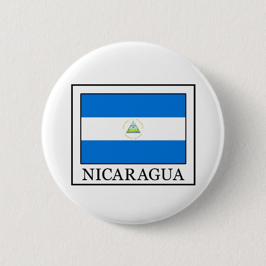 Nicaragua Ronde Button 5,7 Cm (Voorkant)