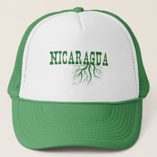 Nicaragua Roots Tree Roots Nicaraguan Word Art Trucker Pet