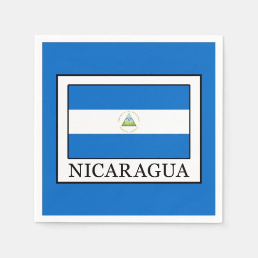 Nicaragua Servetten (Voorkant)