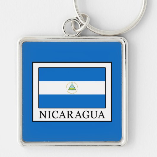 Nicaragua Sleutelhanger (Voorkant)
