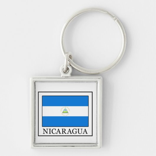 Nicaragua Sleutelhanger (Voorkant)
