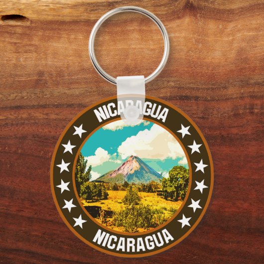 Nicaragua Sleutelhanger (Achterkant)