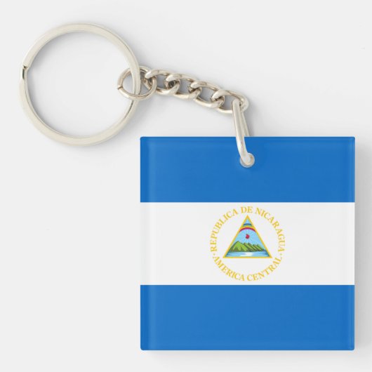Nicaragua Sleutelhanger (Voorkant)