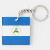 Nicaragua Sleutelhanger (Achterkant)