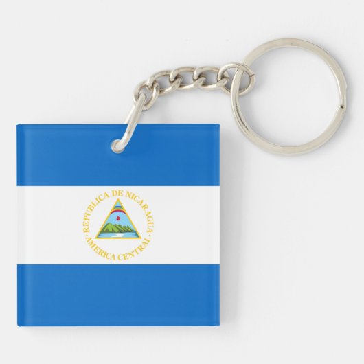 Nicaragua Sleutelhanger (Achterkant)