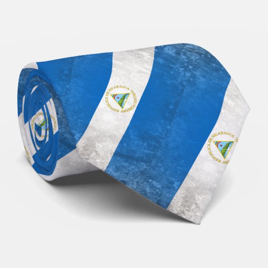 Nicaragua Stropdas (Opgerold)