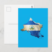 Nicaragua stylist kaart (Voorkant / Achterkant)