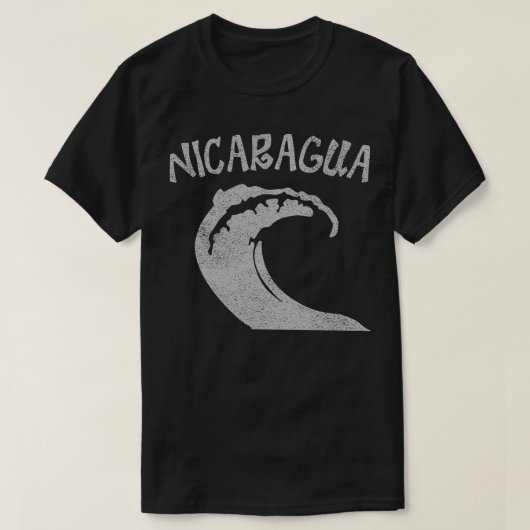  Nicaragua Surf T-shirt (Design voorkant)