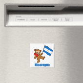 Nicaragua Teddy Bear Magneet (Insitu (Vaatwasser))