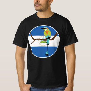 Nicaragua Turquoise-browsing motto Torogoz T-shirt