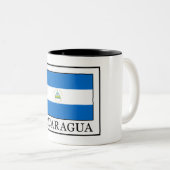 Nicaragua Tweekleurige Koffiemok (Voorkant rechts)