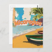 Nicaragua vakantie-Poster Briefkaart (Voorkant / Achterkant)