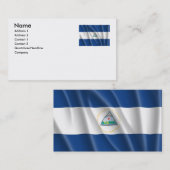 NICARAGUA VISITEKAARTJE (Voorkant / Achterkant)