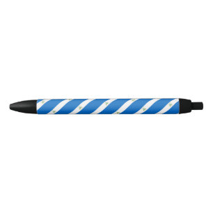 Nicaragua Vlag Balpen Zwarte Inkt Pen