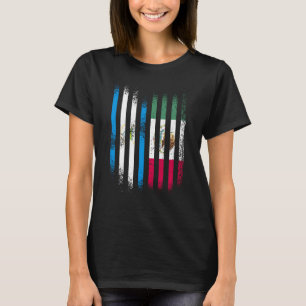 Nicaragua Vlag Mexico Groen Land Vlaggen Stripes T-shirt
