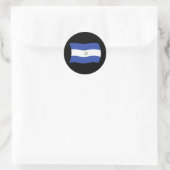Nicaragua Vlag Sticker (Tas)