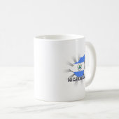 Nicaragua - Vlaggenkaart 2.0 Koffiemok (Voorkant rechts)