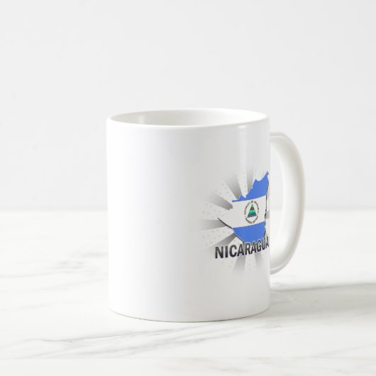 Nicaragua - Vlaggenkaart 2.0 Koffiemok (Voorkant rechts)