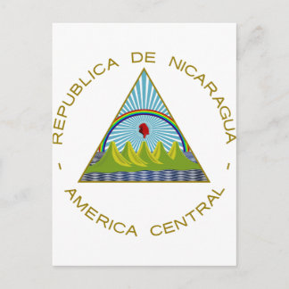 Nicaragua wapenschild briefkaart