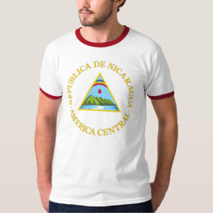 Nicaragua wapenschild t-shirt
