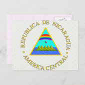 Nicaragua wapenstilstand briefkaart (Voorkant / Achterkant)