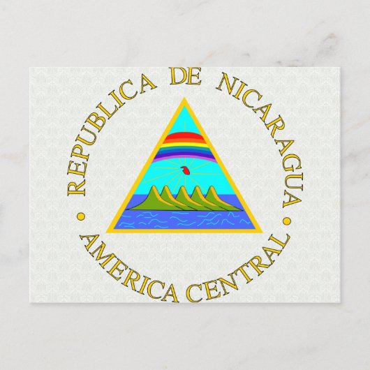 Nicaragua wapenstilstand briefkaart (Voorkant)