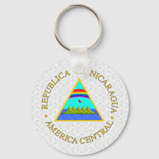 Nicaragua wapenstilstand sleutelhanger (Voorkant)