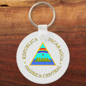 Nicaragua wapenstilstand sleutelhanger (Voorkant)