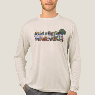 Nicaraguaans erfgoed, traditie, vlag & cultuur Tri-Blend shirt