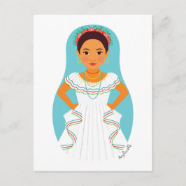 Nicaraguaans Matryoshka-Briefkaart Briefkaart