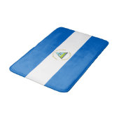 Nicaraguaanse vlag badmat (Gekanteld)