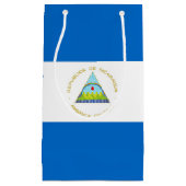 Nicaraguaanse vlag klein cadeauzakje (Voorkant)