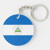 Nicaraguaanse vlag sleutelhanger (Achterkant)