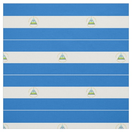 Nicaraguaanse vlag stof (Swatch)
